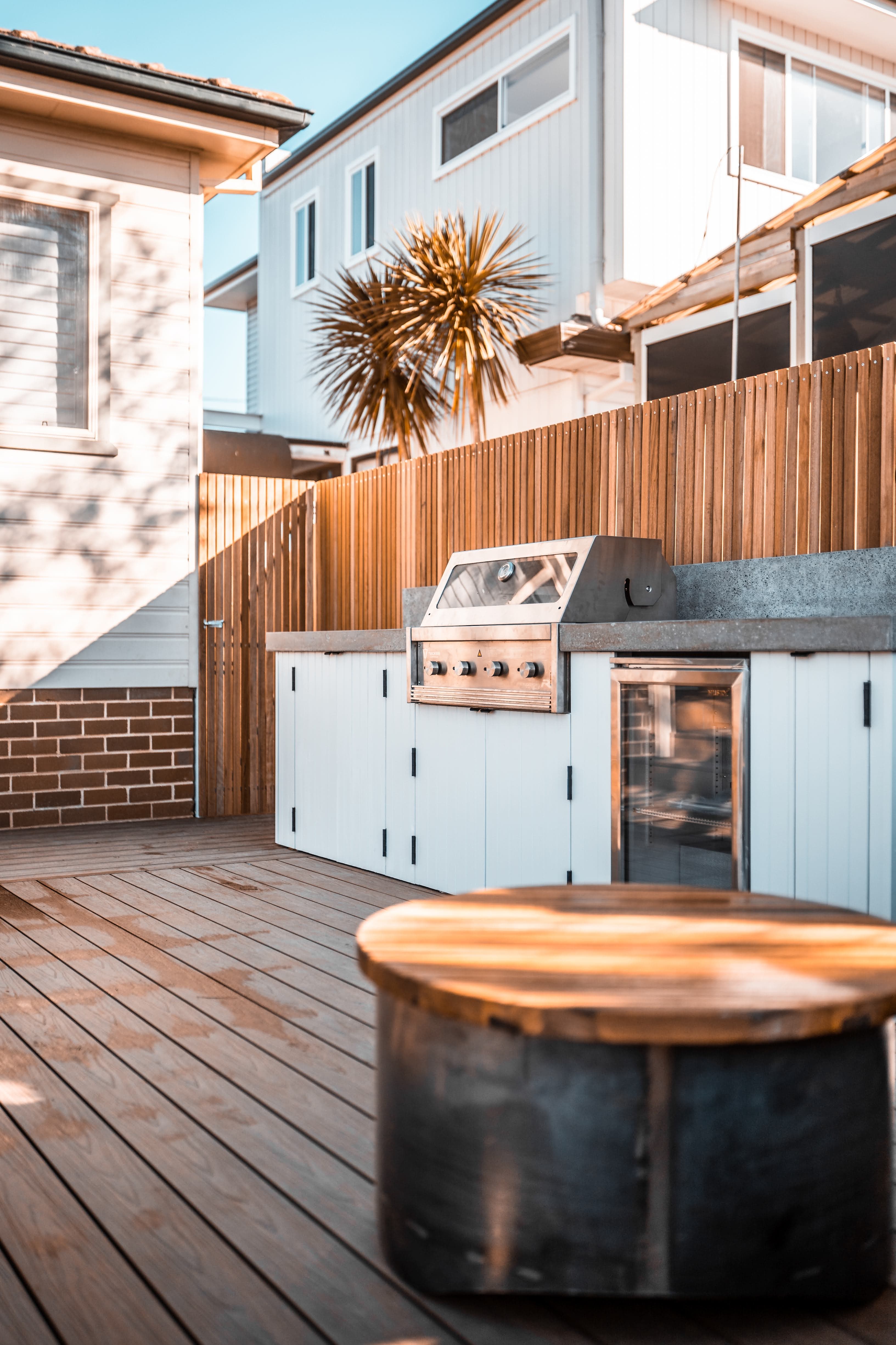Jannali outdoor kitchen BBQ detail VIKING Design Build