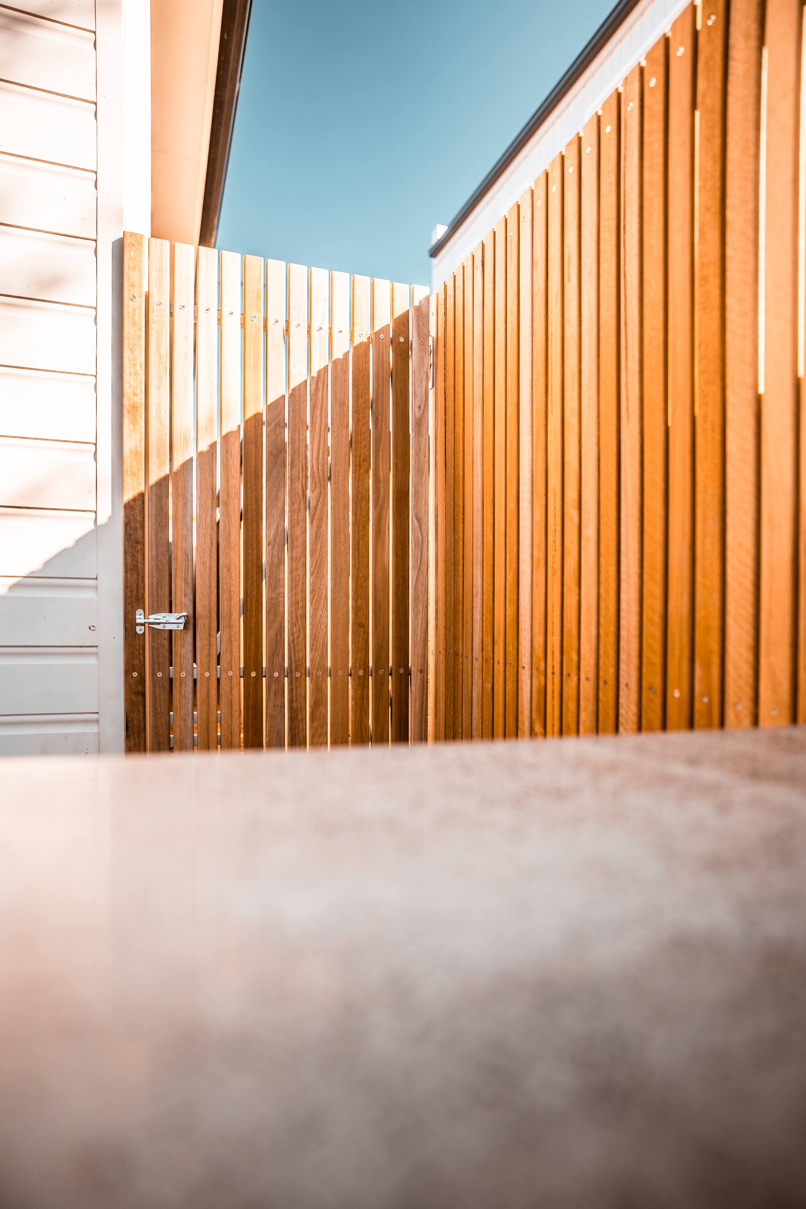 Jannali — hardwood slat screening fence