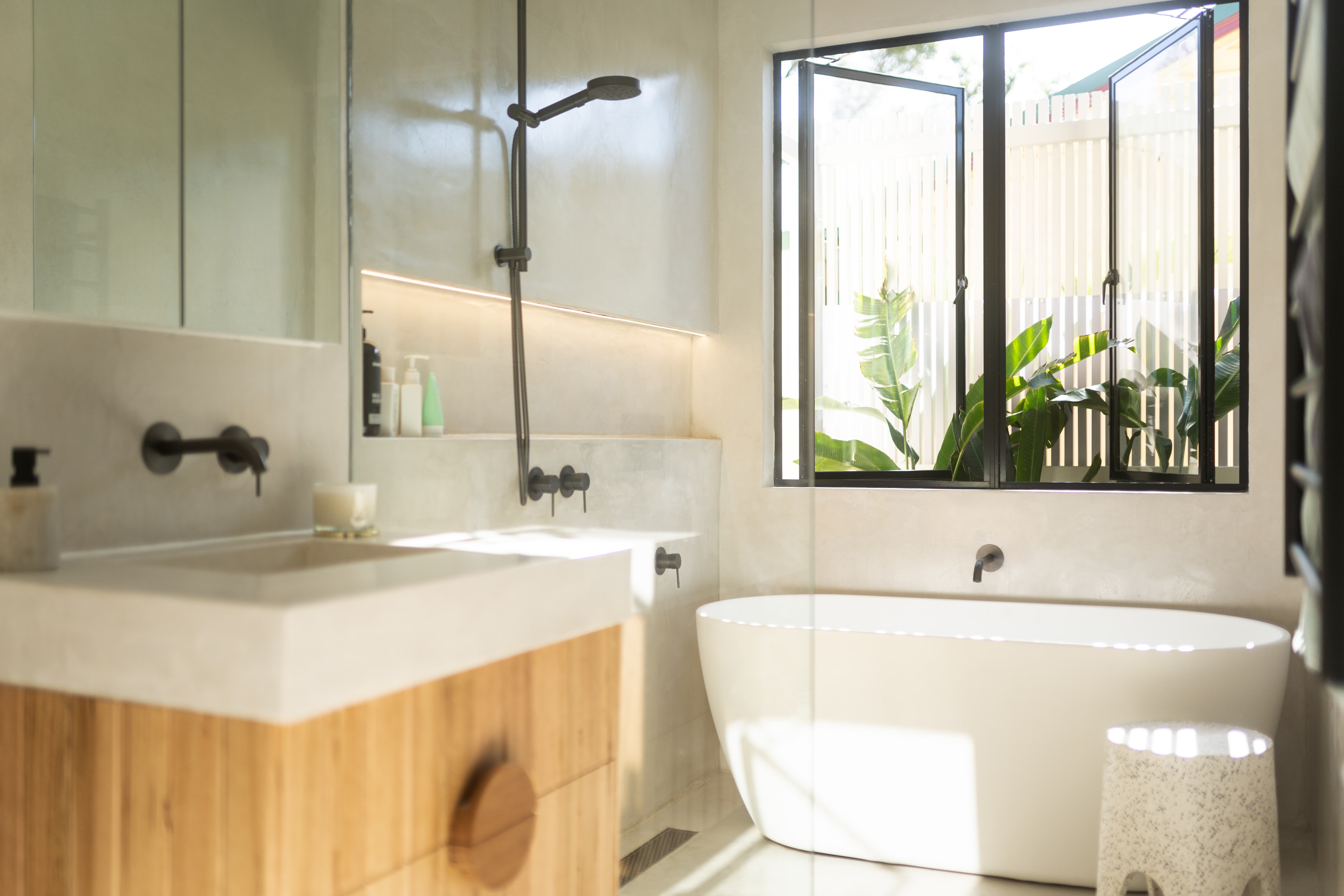 Premium bathroom renovation Wollongong by VIKING Design + Build